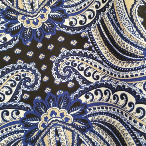 White House Black Market Paisley Dress - Picture 2 of 4